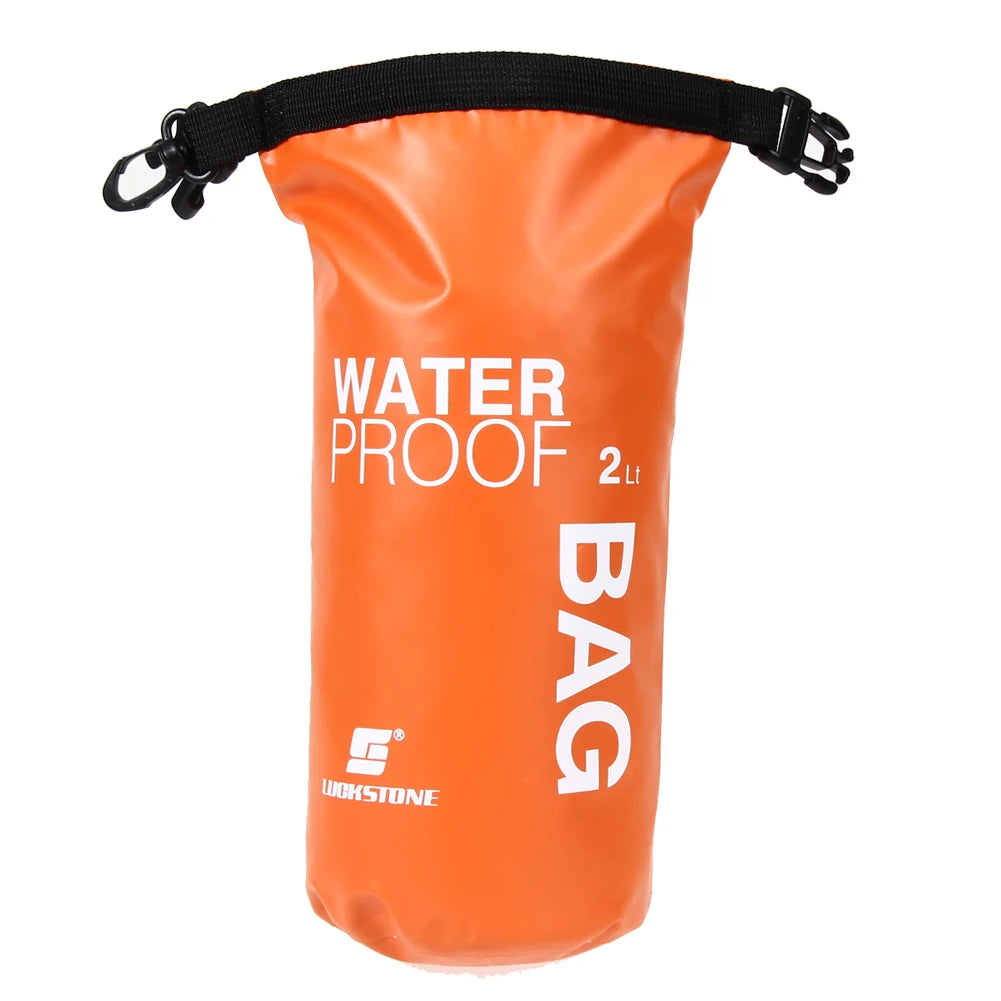 Waterproof Dry Bags for Swimming, Kayaking, Rafting, and Trekking - Available in 2L, 3L, 5L, 10L, and 15L Sizes