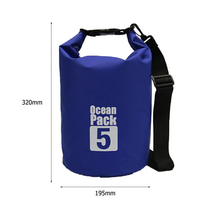 Waterproof Dry Bags for Swimming, Kayaking, Rafting, and Trekking - Available in 2L, 3L, 5L, 10L, and 15L Sizes