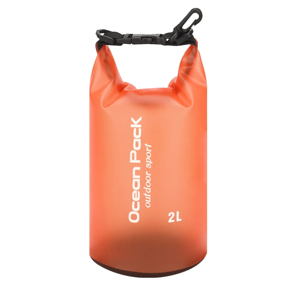 Waterproof Dry Bags for Swimming, Kayaking, Rafting, and Trekking - Available in 2L, 3L, 5L, 10L, and 15L Sizes
