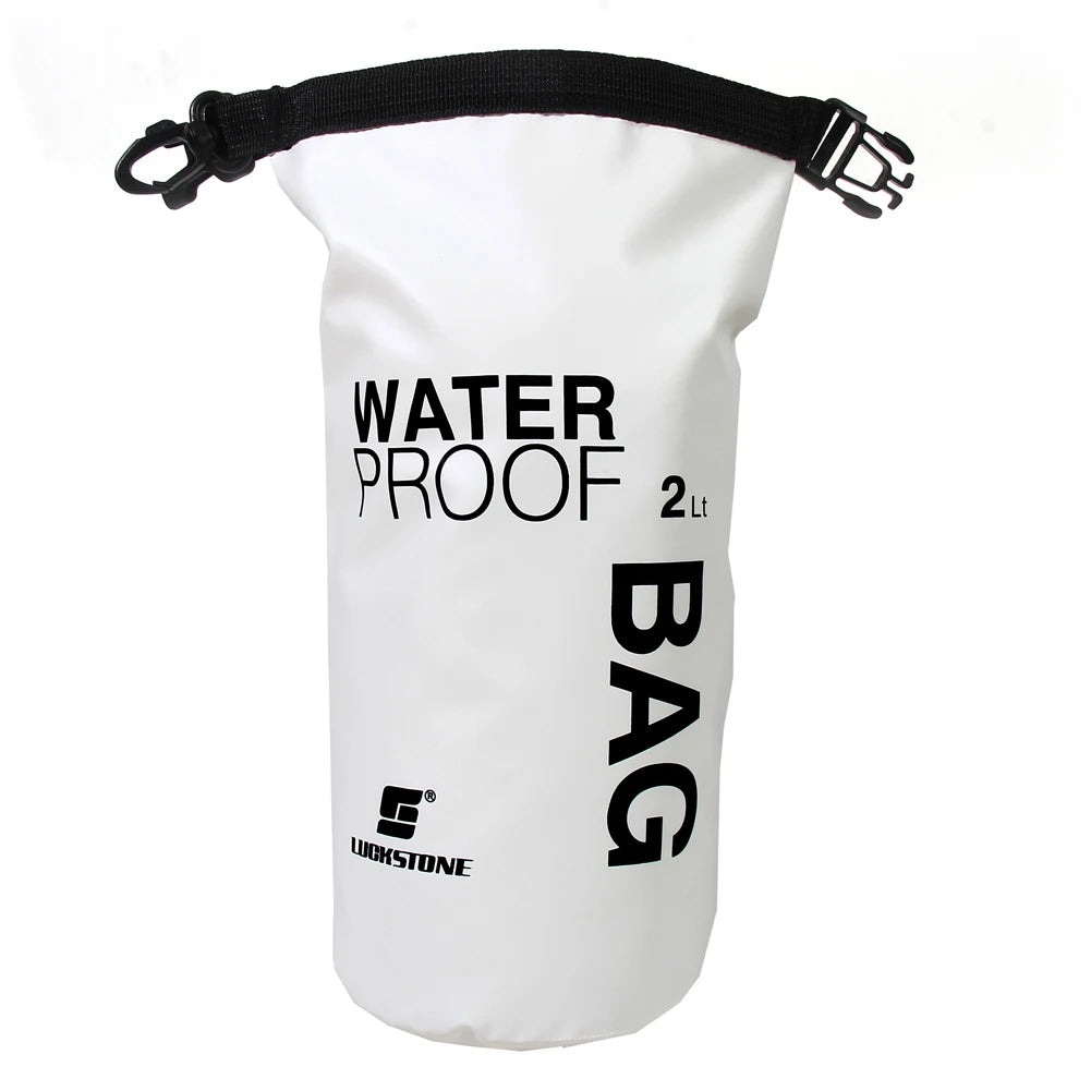 Waterproof Dry Bags for Swimming, Kayaking, Rafting, and Trekking - Available in 2L, 3L, 5L, 10L, and 15L Sizes