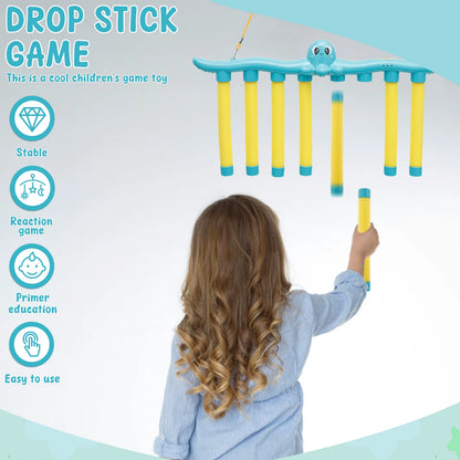 Falling Sticks Challenge: Educational Hand-Eye Coordination Game for Kids - Interactive Parent-Child Sports Toy