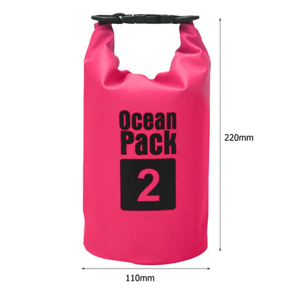 Waterproof Dry Bags for Swimming, Kayaking, Rafting, and Trekking - Available in 2L, 3L, 5L, 10L, and 15L Sizes