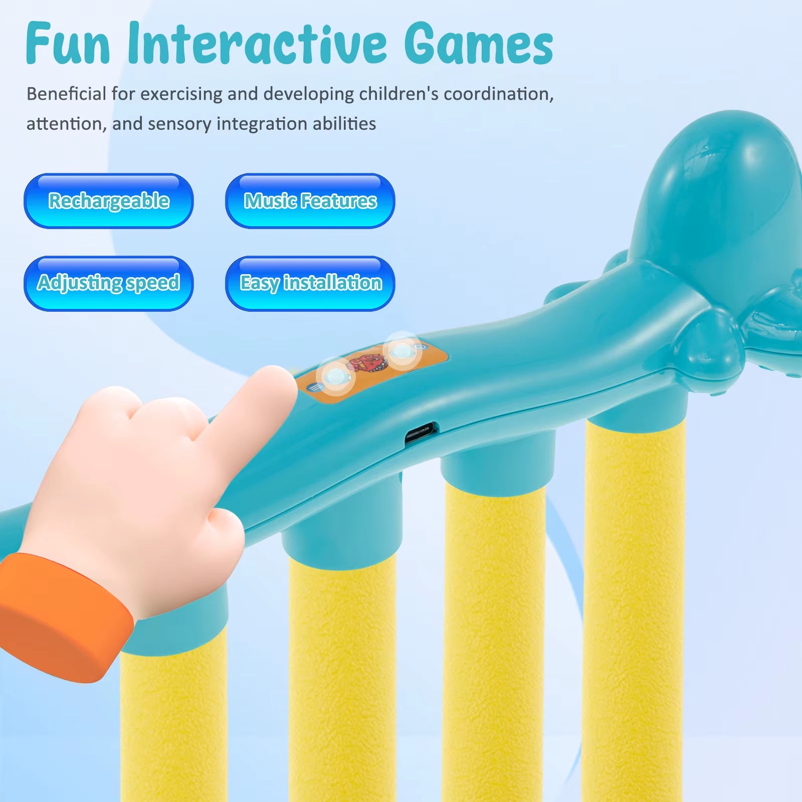 Falling Sticks Challenge: Educational Hand-Eye Coordination Game for Kids - Interactive Parent-Child Sports Toy